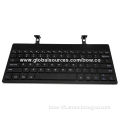 Universal Wireless Bluetooth Keyboard for Android/Windows/iOS with Bracket Holders, Aluminum Cover